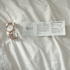 rose gold watch